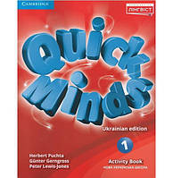 Книга Quick Minds 1 for Ukraine Activity Book (Рабочая тетрадь) (9786178002473) Cambridge University Press