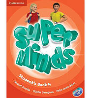 Книга Super Minds 4 student's Book with DVD-ROM (Учебник) (9780521222181) Cambridge University Press