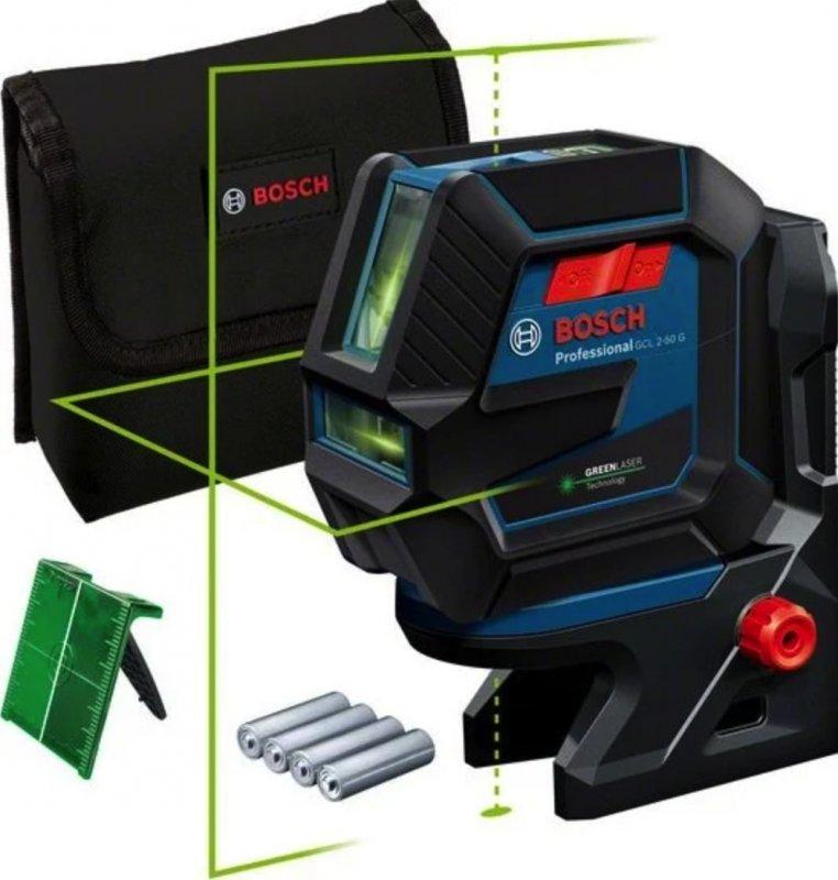 Лазерний нівелір Bosch GCL 2-50 G+RM 10 (0601066M00)