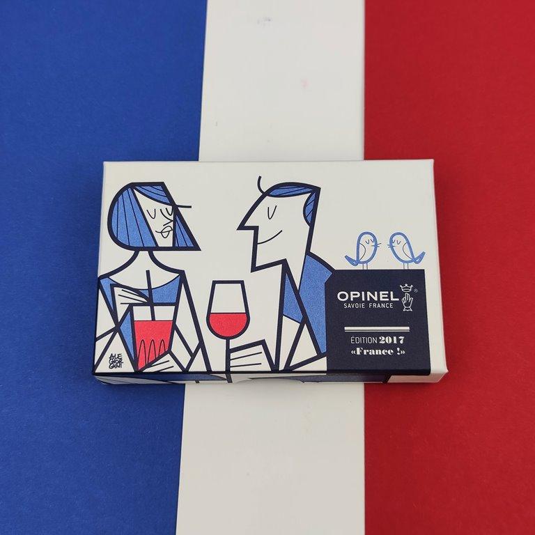 Ніж Opinel №8 France Edition By Giorgini Sandvik 12C27 (002154)