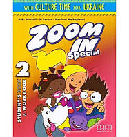 Книга Zoom in Special 2 SB+WB with CD-ROM with Culture Time for Ukraine (9786180509274) MM Publications