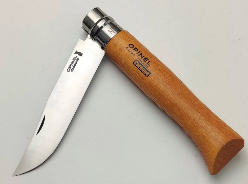 Нож Opinel №12 VRN Carbon XC90 (113120)