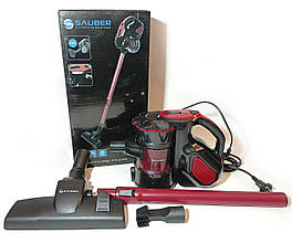 Дротовий вертикальний пилосос SAUBER UVE-126968 Red (2в1, 600 Вт, Нідерланди)