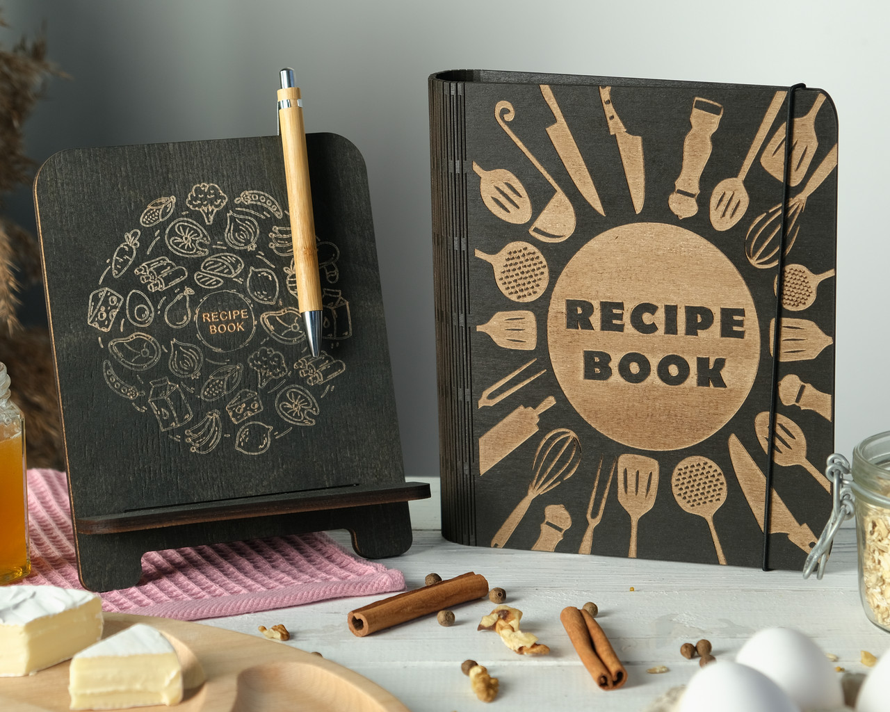 Книга для записів кулінарних рецептів "Recipe book"