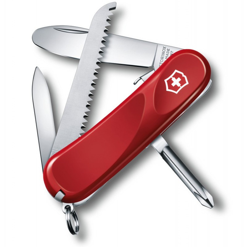 Ніж Victorinox Delemont "Junior 09", 85мм/8функ/червон (Vx24213.SKE)