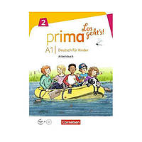 Книга Prima Los geht's! A1.2 Arbeitsbuch mit Audio-CD und Stickerbogen (9783065206280) Cornelsen