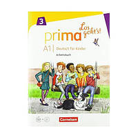 Книга Prima Los geht's! A1.3 Arbeitsbuch mit Audio-CD und Stickerbogen (9783065206396) Cornelsen