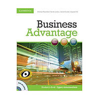 Книга Business Advantage Upper-Intermediate student's Book with DVD (9780521132176) Cambridge University Press