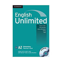 Книга English Unlimited Elementary teacher's Pack (teacher's Book with DVD-ROM) (9780521697767) Cambridge University Press