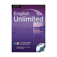 Книга English Unlimited Pre-Intermediate Self-study Pack (Workbook with DVD-ROM) (9780521697781) Cambridge