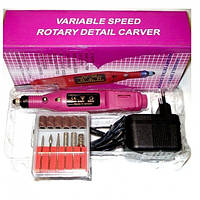 Мини-фрезер ручной для профессионального маникюра и педикюра Variable Speed Rotary Detail Carver LVR