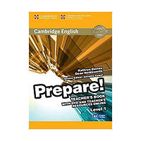 Книга Cambridge English Prepare! 1 teacher's Book with DVD and teacher's Resources Online (Книга вчителя) (9780521180450)