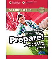 Книга Cambridge English Prepare! 5 student's Book with Online Workbook (Учебник) (9781107497931) Cambridge