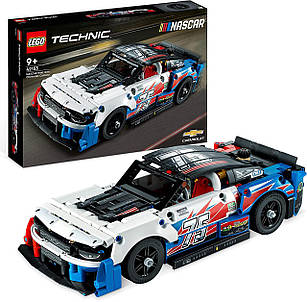 Конструктор LEGO Technic NASCAR Next Gen Chevrolet Camaro ZL1 672 деталі (42153) Лего Технік