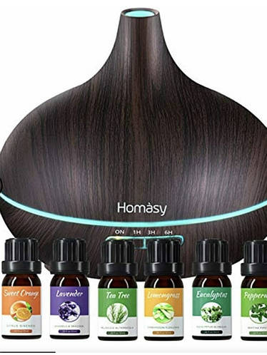 Диффузор эфирных масел и набор эфирных масел Homasy (ID#1789142874 ...
