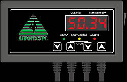 РЕГУЛЯТОР ТЕМПЕРАТУРИ ДЛЯ ТВЕРДОПАЛИВНОГО КОТЛА MРТТК-02 Техмік
