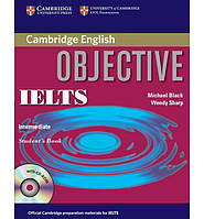 Книга Objective IELTS Intermediate student's Book without answers with CD-ROM (Підручник) (9780521608824) Cambridge University