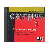 Книга Campus 3 CD Audio Individuelle (9782090328097) CLE International