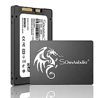 :орсткий диск SSD SomnAmbulist 512GB 2.5" SATAIII, вінчестер SSD накопичувач 512 Гб для ноутбука та ПК