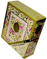 Фотоальбом BSA в коробке "Цветочный узор" (40 фото 10Х15)