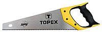 Topex Ножовка по дереву Shark, полотно 400 мм, закаленные зубья с трехгранной заточкой, 7TPI, 510 мм Bautools