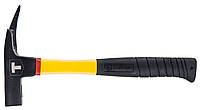Topex Молоток столярный, 600г, магнитный держатель, рукоятка стекловолокно, желто-чёрный Bautools - Всегда