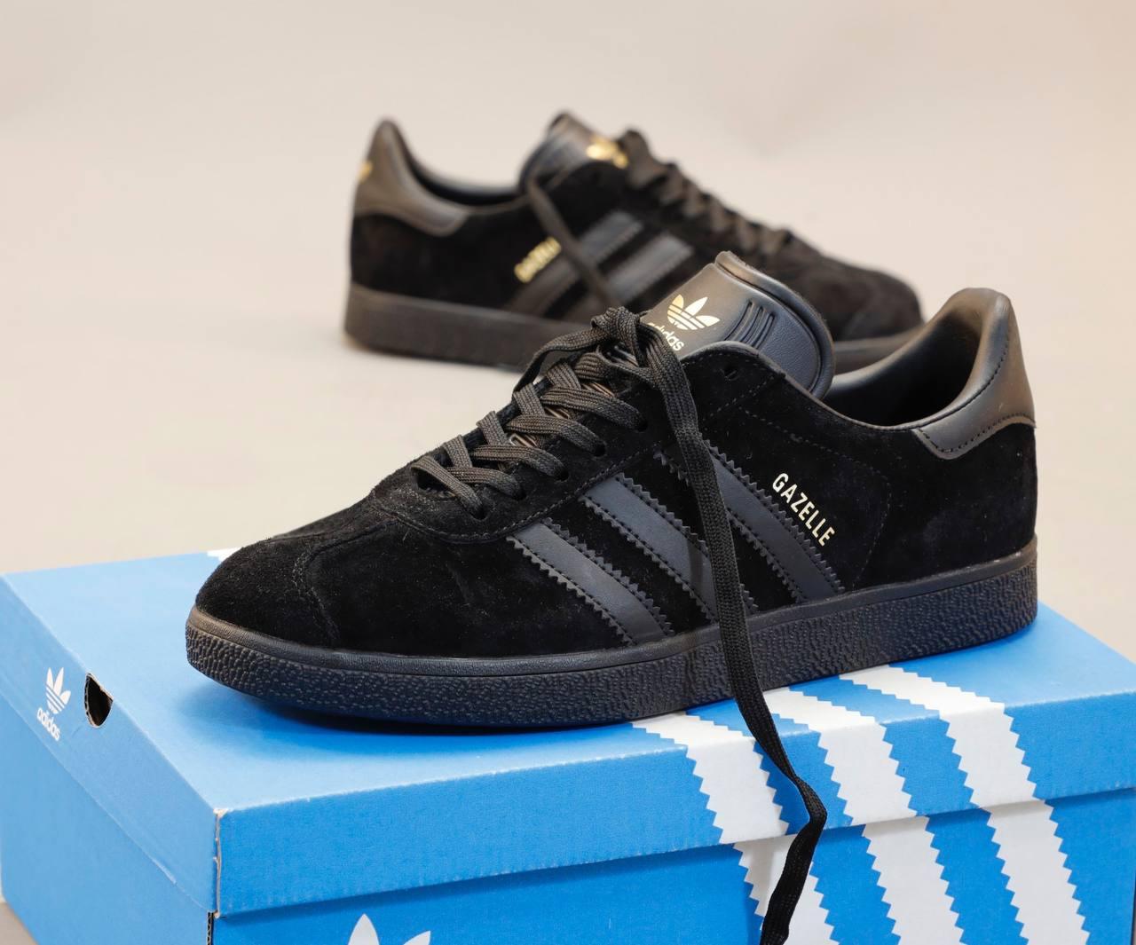 Чоловічі чорні Кросівки Adidas Gazelle