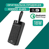 Power Bank KING PD-40 18W 40000mAh Black (Код товара:25586)