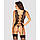 Комплект Obsessive Meshlove корсет та стрінги L/XL, фото 2