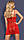 Комплект сорочка трусики Obsessive Heartina chemise s / m червоний, Червоний, S/M, фото 2