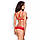 Комплект Obsessive 860-SET-3 2 pcs set red S/M, Червоній, S/M, фото 2