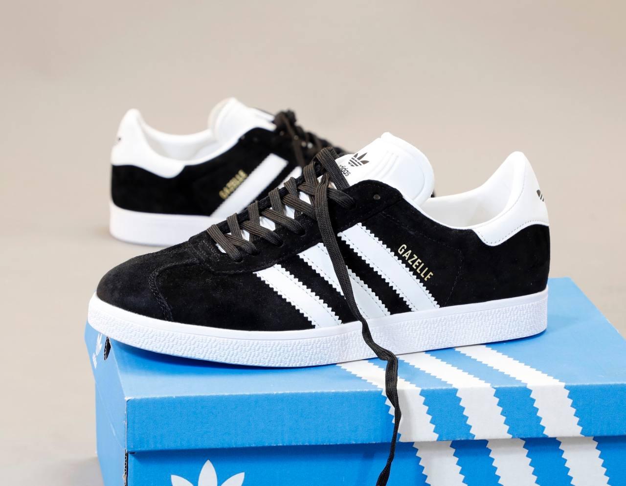 Чоловічі чорні Кросівки Adidas Gazelle