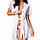 Халат Obsessive Miamor robe, Білий, L/XL, фото 2