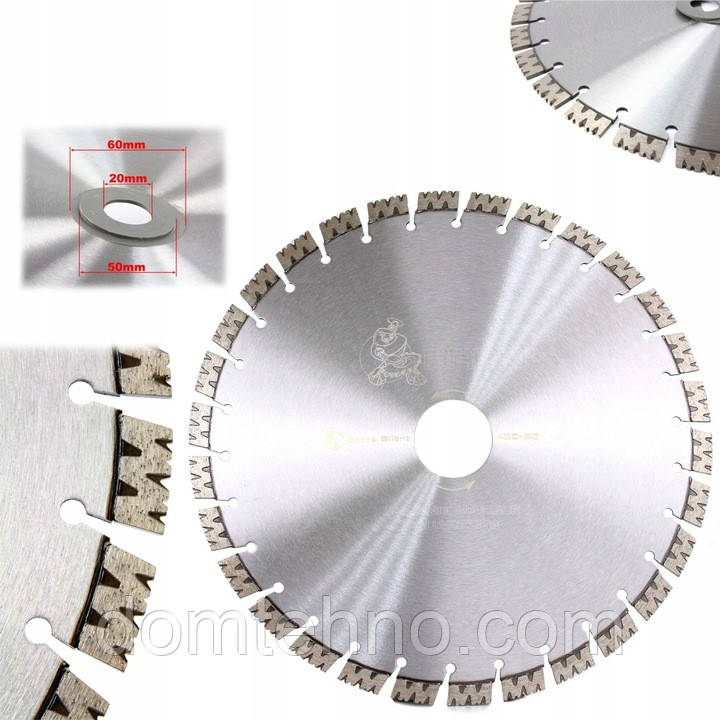 Алмазний диск преміум-класу DIAMENTOWA GRANIT 400x60x3.5x15 RAPID M08741