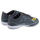 Сороконіжки футбольні шипшини Zelart Sport 301039-2 розмір 45 Deep Grey-Yellow, фото 5