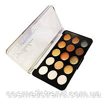 Палітра 15 тіней для повік DoDo Girl Eyeshadow Soft Rosie D3085/01, фото 4