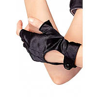 Рукавички без пальців чорні Leg Avenue Fingerless Motercycle Gloves O/S