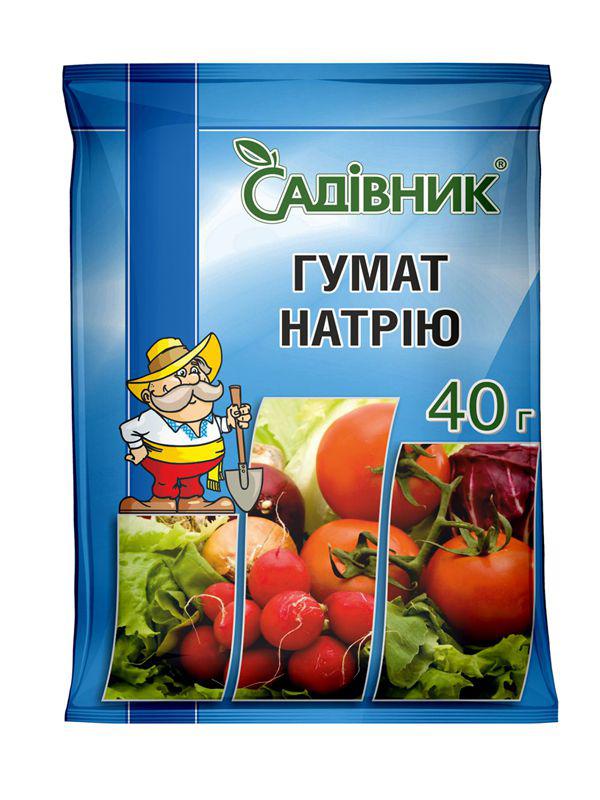 Гумат натрію "Садівник", 40 г