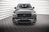 Сплітер Volvo XC90 R-Design (2019+) тюнінг обвіс губа спідниця елерон (V2), фото 4