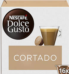 Кава в капсулах Dolce Gusto Cortado Espresso Macchiato (Порцій-16)