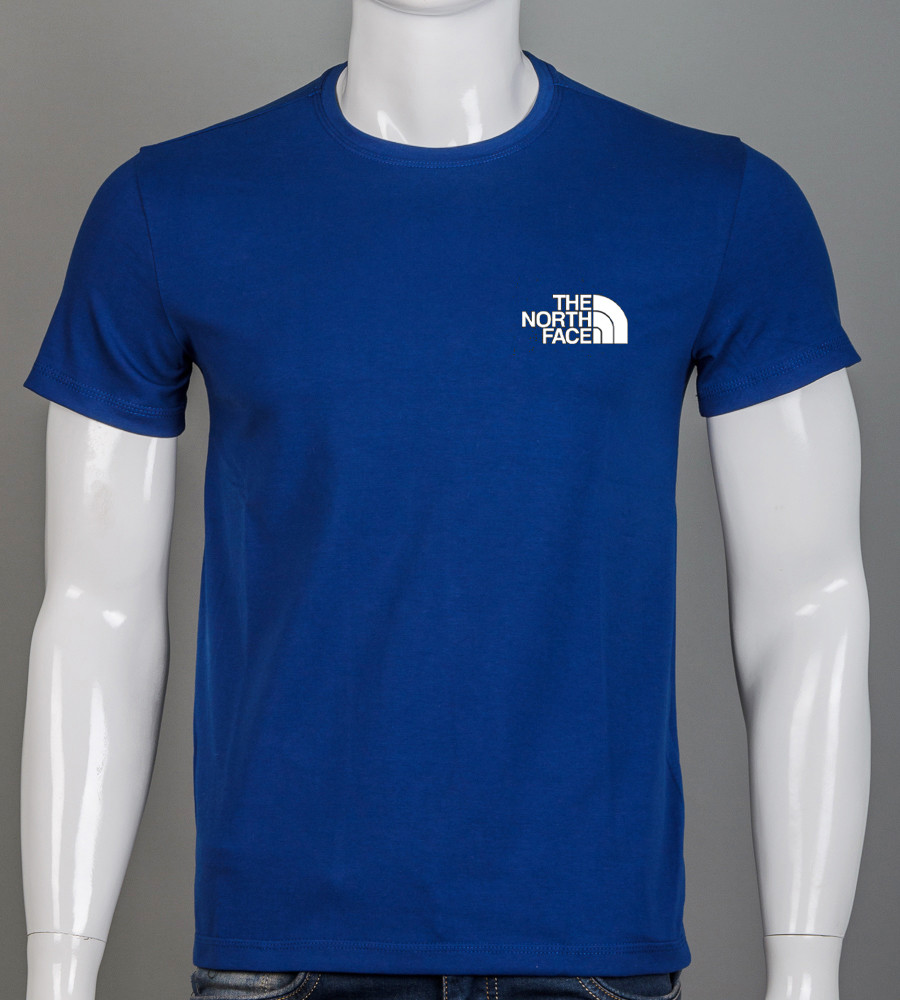 Футболка чоловіча The North Face 2305м (Уп.4шт M-XXL), Синій