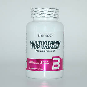 Мультивітаміни для жінок Biotech 60 таблеток