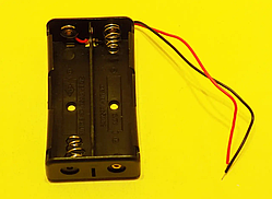 Бокс для 2 х 18650 последовательное подкл. Холдер 18650 адаптер держатель батарей 18650 Корпус для 18650