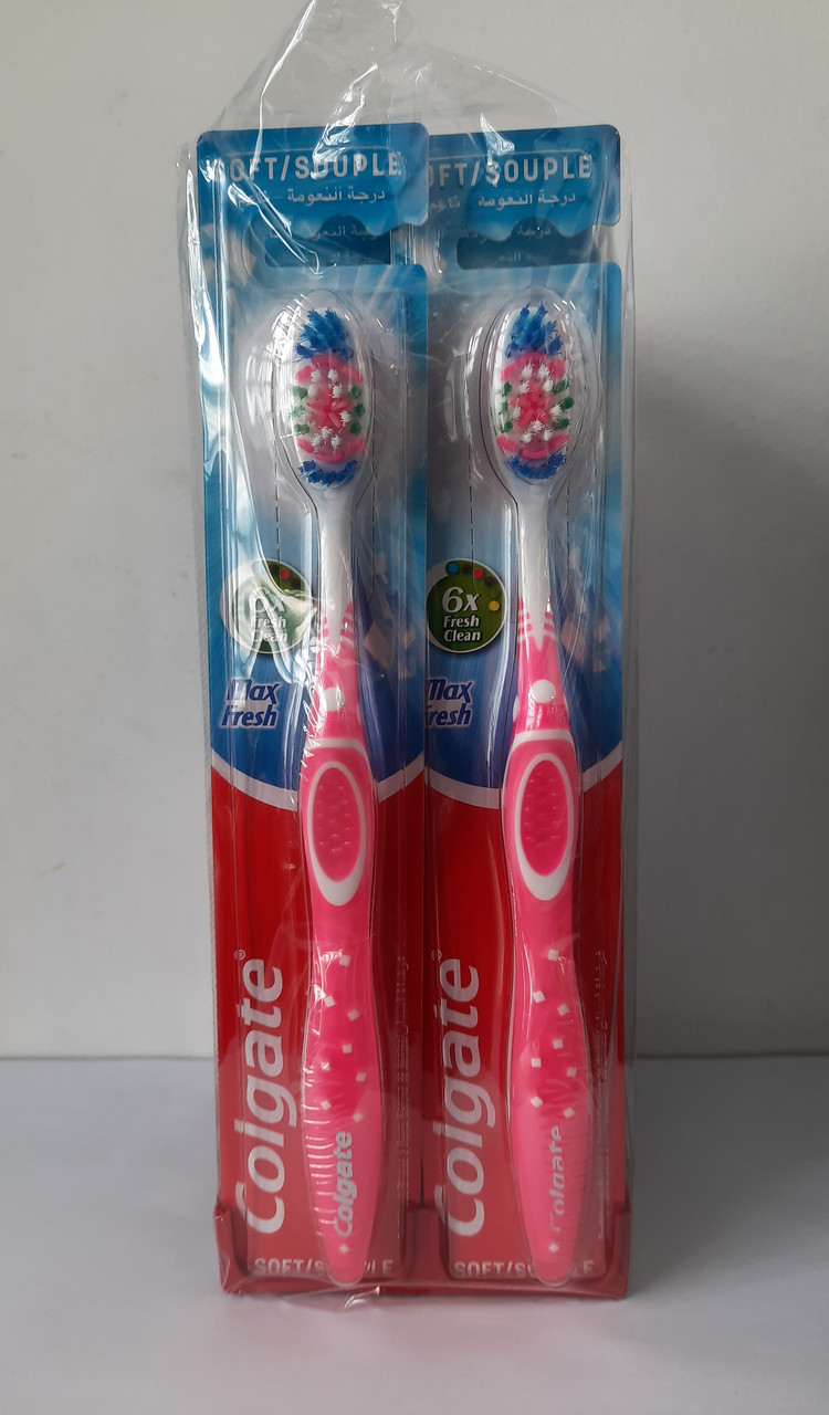 Щітка зубна Colgate Max Fresh Soft м"яка12 шт.