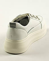 Кеди на липучці Prima d'Arte 958761 38 Білі шкіра 36, фото 4