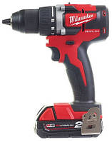 Дрель-шуруповерт бесщеточная компактная MILWAUKEE M18 CBLDD-202C