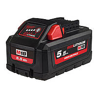 Аккумулятор MILWAUKEE M18 HB5.5 HIGH OUTPUT 5.5 Ач