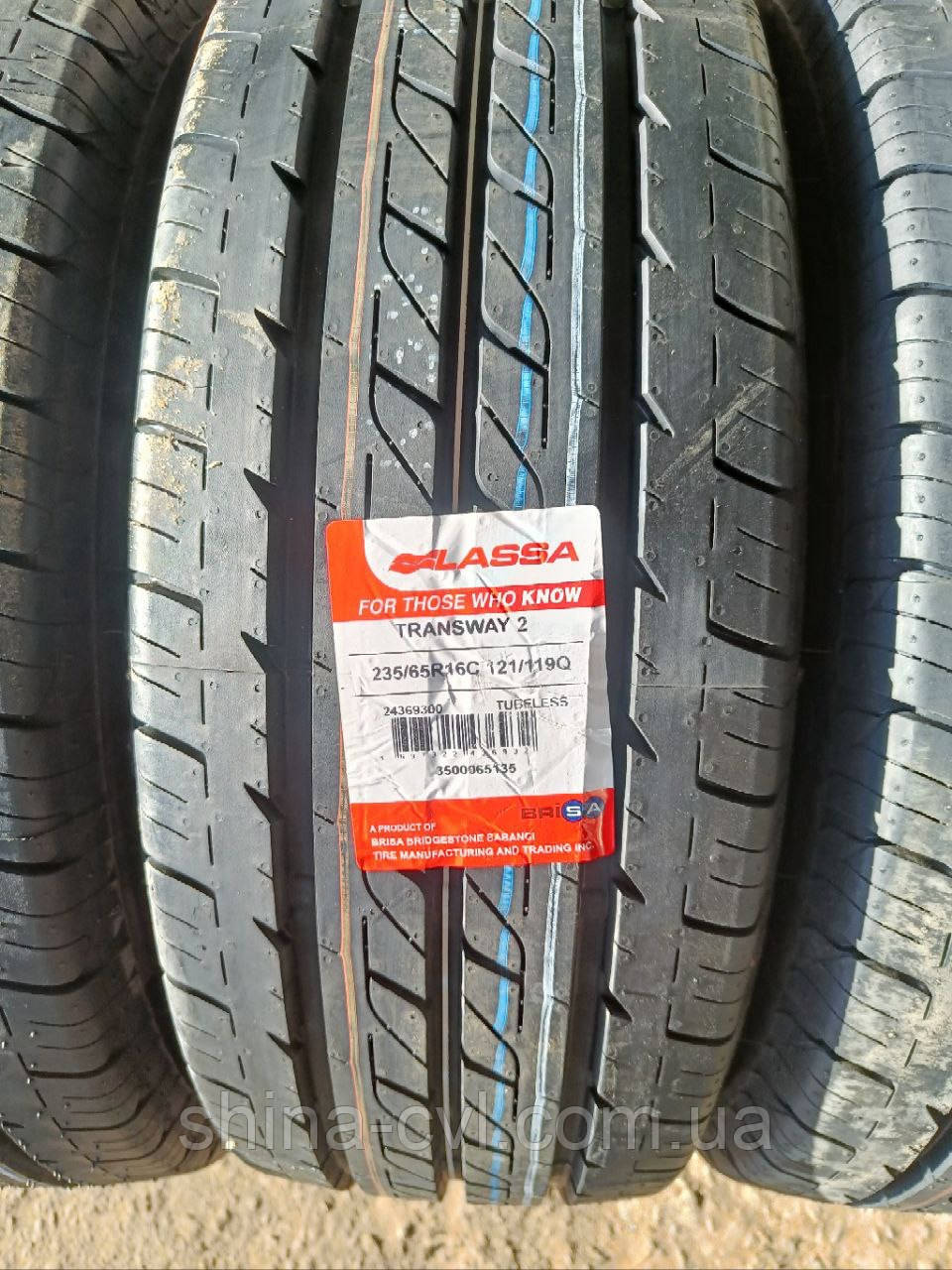 Літні вантажні шини 235/65 R16C 121/119Q LASSA TRANSWAY 2, фото 1