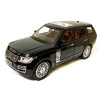 Машинка металева Land Rover Defender SC V6 «AutoExpert» Дефендер джип чорний звук світло 21*9*9 см (GT-1128), фото 2