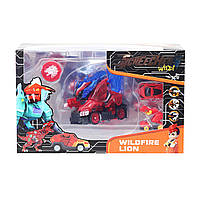 Машинка-трансформер Дикі Скрічери SCREECHERS WILD! S4 L3S - Вайлдфаер Лаен Преміум EU685302S, фото 5